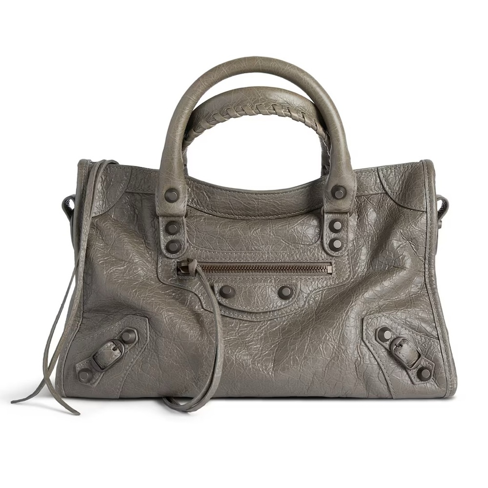 Balenciaga Le City Small Bag in army green